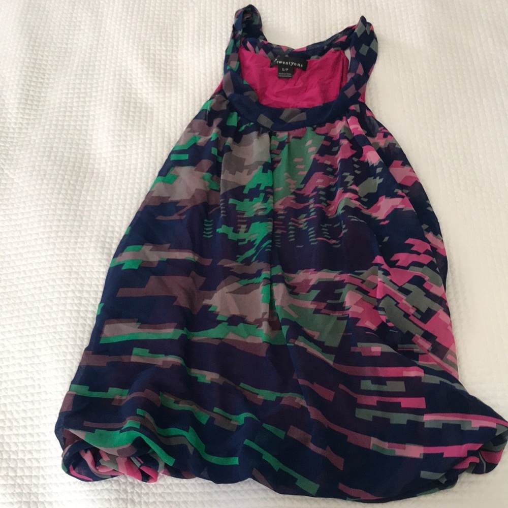 Color block top